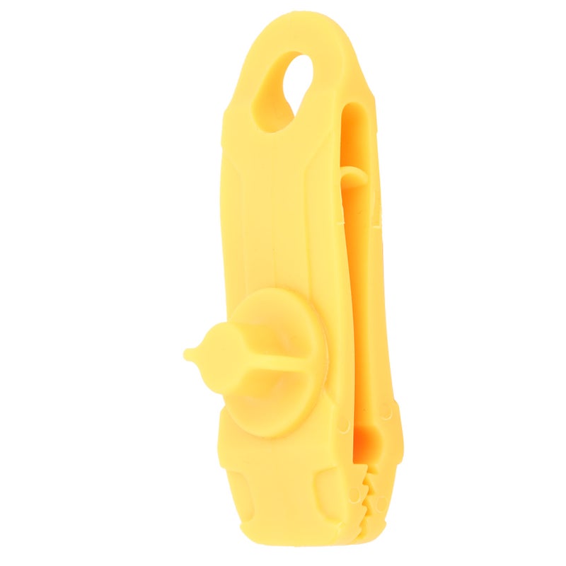 Outdoor Tent Canopy Windproof Clip Fixed Buckle Awning Locking Nylon Clamp Yellow - Image 3