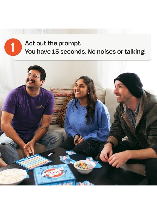 DSS Games Acting Out [Fun Charades & Guessing Card Game For Kids, Tweens, And Adults | 200 Hilarious Card Prompts | Perfect For Family Game Night, Gifts, Reunions, Groups, Parties & More | Ages 12 And Up] - Image 2