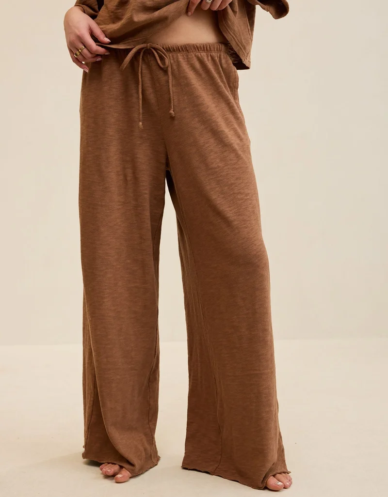 Aerie Aerie It's Casual Knit Slub Trouser