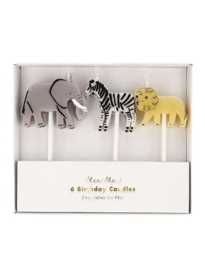 Meri Meri Safari Animal Candles