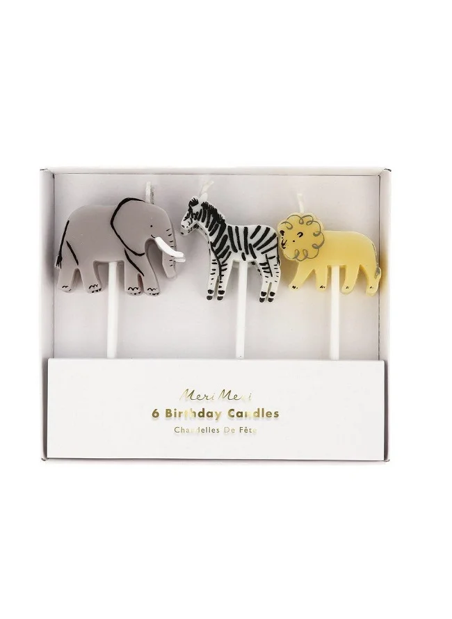 Meri Meri Safari Animal Candles
