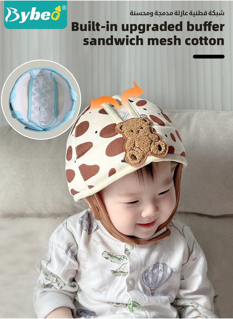 Bybeo Baby Head Protector Pillow For Toddlers, Baby Head Helmet,  Infant Breathable Safety Protect Hat With 2 Knee Pads for Crawling and Walking, 6 Months-3 Years  - Image 4