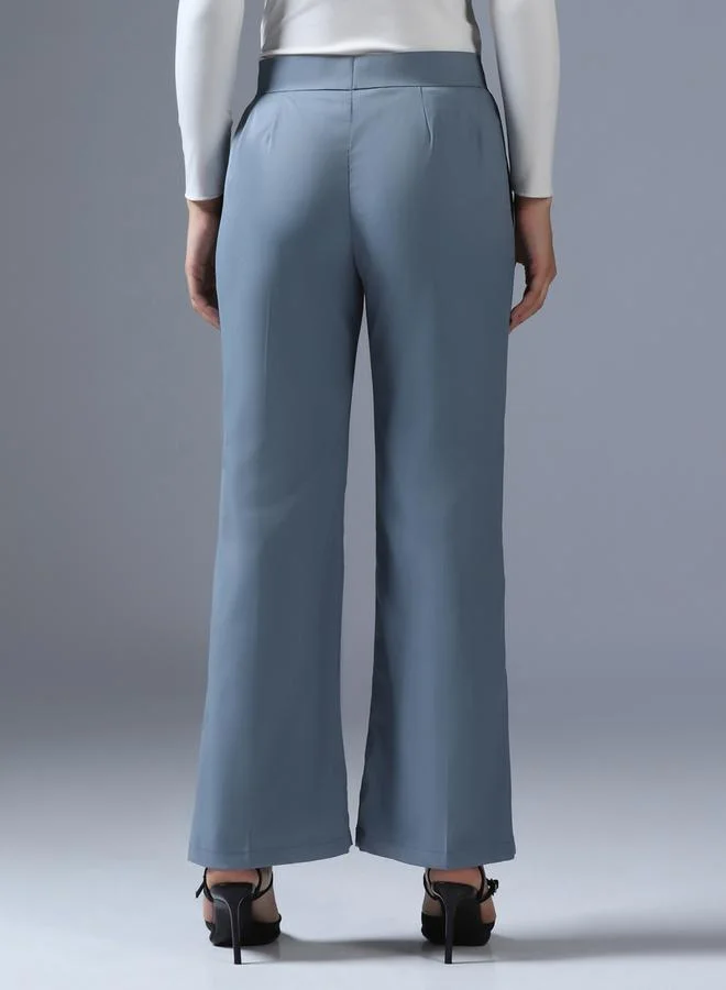 Take Two Blue Wide Leg Trousers