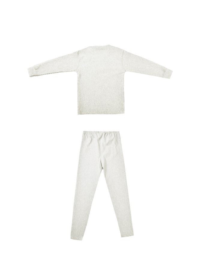 Junior - High Quality Cotton Blend and comfy Thermal Set for Girls -Melton - Image 1