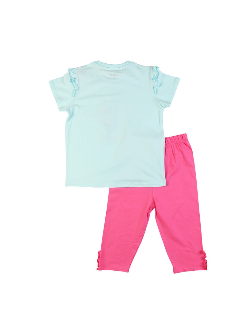 Zercon Summer Pajama Set for Girls 8201 - Image 3