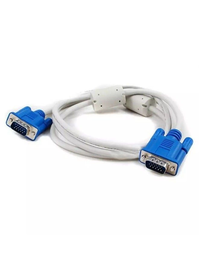 2B VGA Cable Male/Male 1.8 Meter 