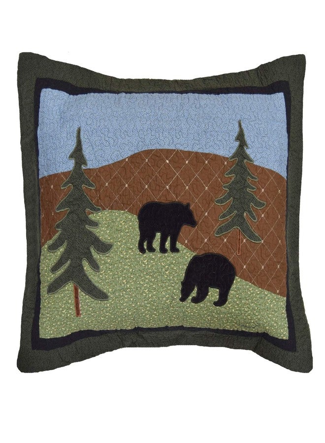 Donna Sharp Cotton Pillow Sham, Bear Lake Lodge, Standard - Image 1
