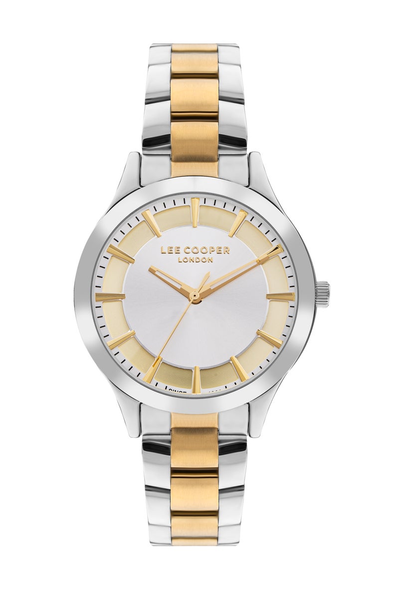 LEE COOPER Women’s Analog Silver And Gold Dial Watch – LC07880.230 - Image 1