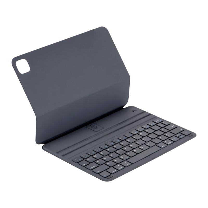 Magnetic Keyboard: Gray Ultra-Slim Design, 365-Day Standby - Scissor Foot Key Structure, Bluetooth 5.0 for Tablet Typing, Portable Office & Home Use - Image 1