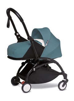 BABYZEN YOYO Newborn Pack 0+ Aqua With YOYO2 Frame - Black  - Image 1