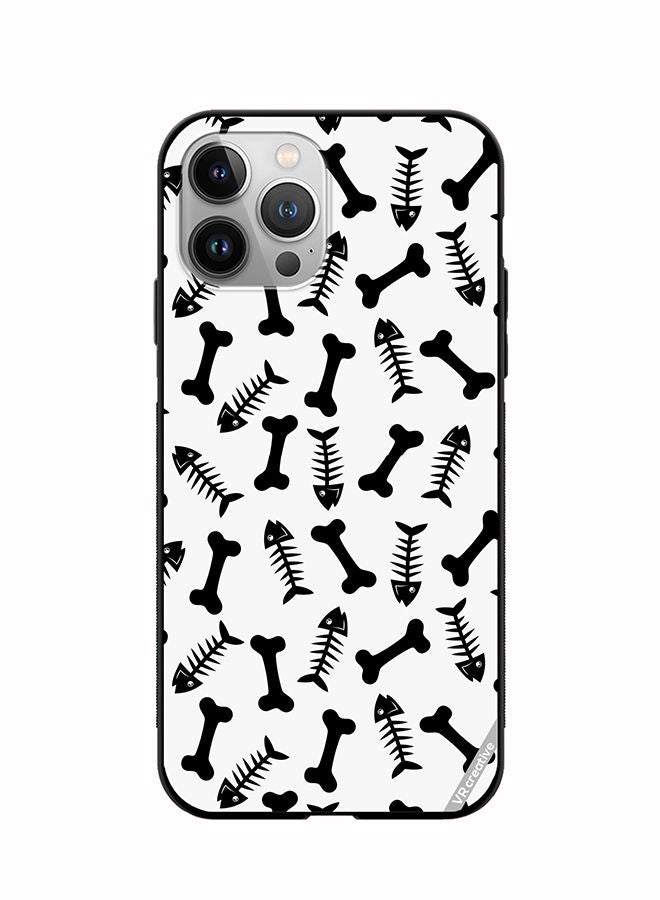 VR CREATIVE Protective Case Cover For Apple iPhone 11 Pro Max Bones Seamless Pattern Design Multicolour - Image 1