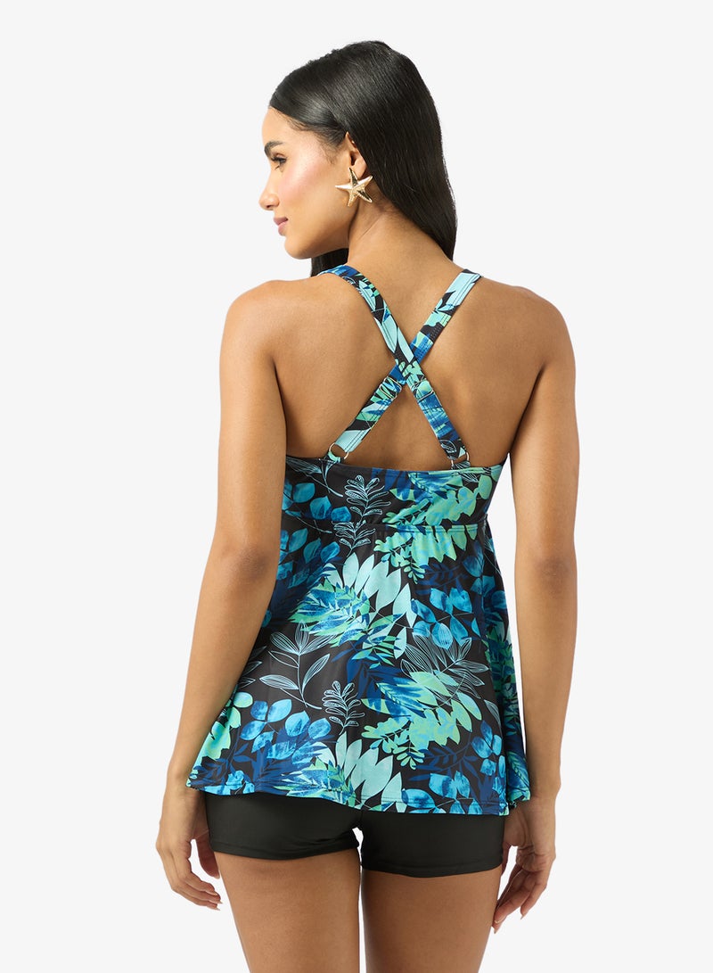 ELLA Halter Neck Top & Short Swim Set - Image 3