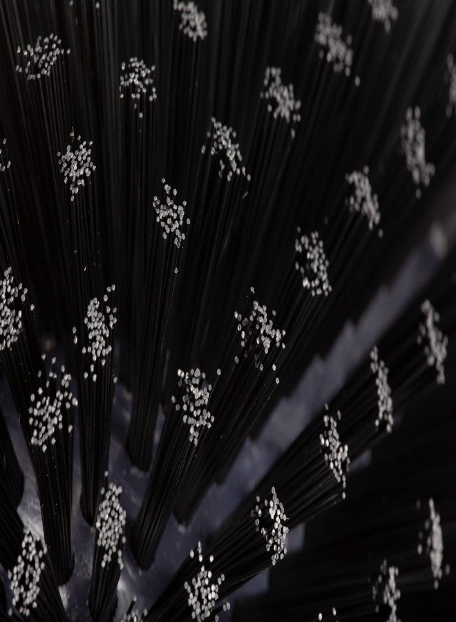 SPARTA Tank and Kettle Scrub Brush Heavy-Duty Tile Brush, Color-Coded and Handle Compatible (Sold Separately) for Optimal Access In Spacious Containers, Plastic, 5.5 X 9.5 Inches, Black - Image 4