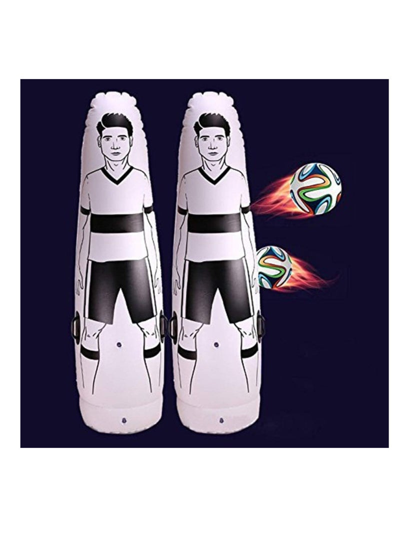 Spall Soccer Training Equipment Pvc Inflatable Free Kick Football Dummy Goalkeeper Soccer Training Dummy - Image 3