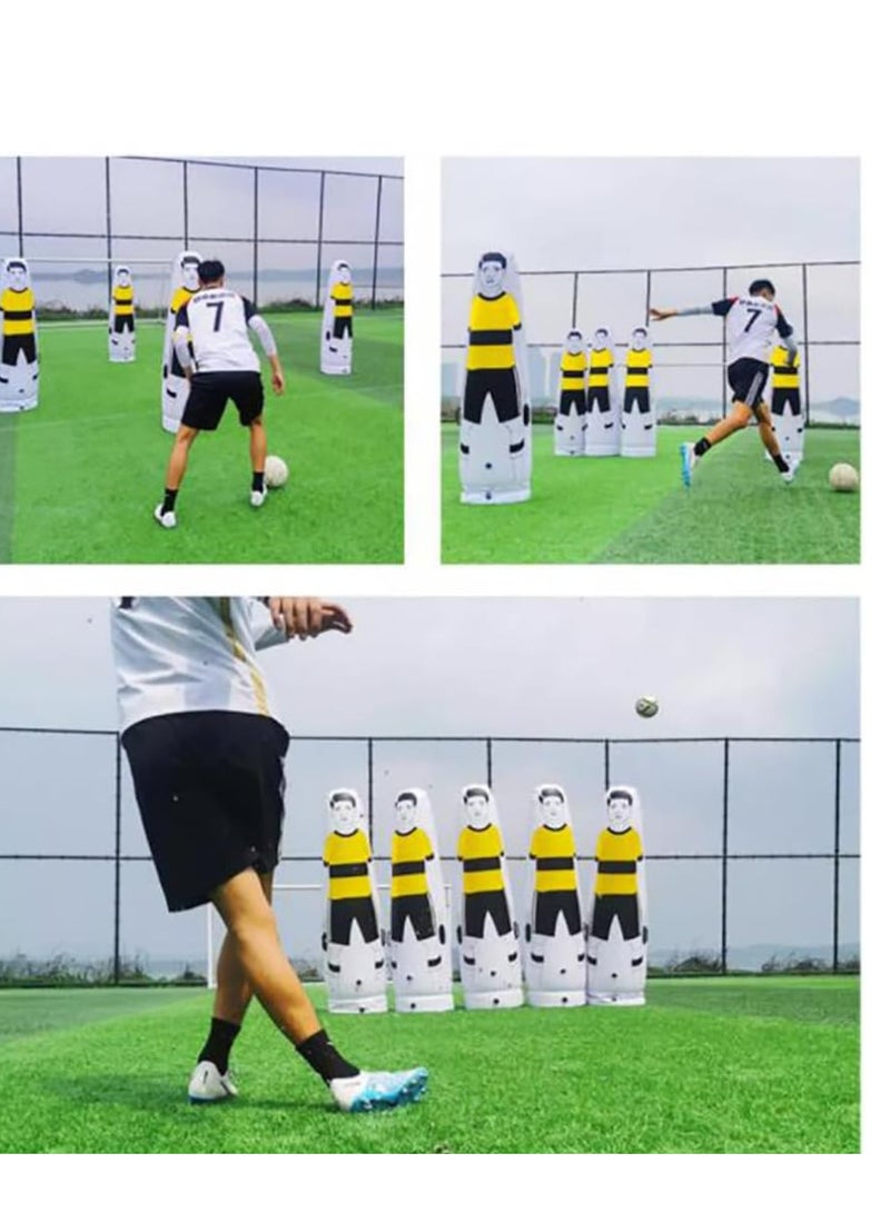 Spall Soccer Training Equipment Pvc Inflatable Free Kick Football Dummy Goalkeeper Soccer Training Dummy - Image 4