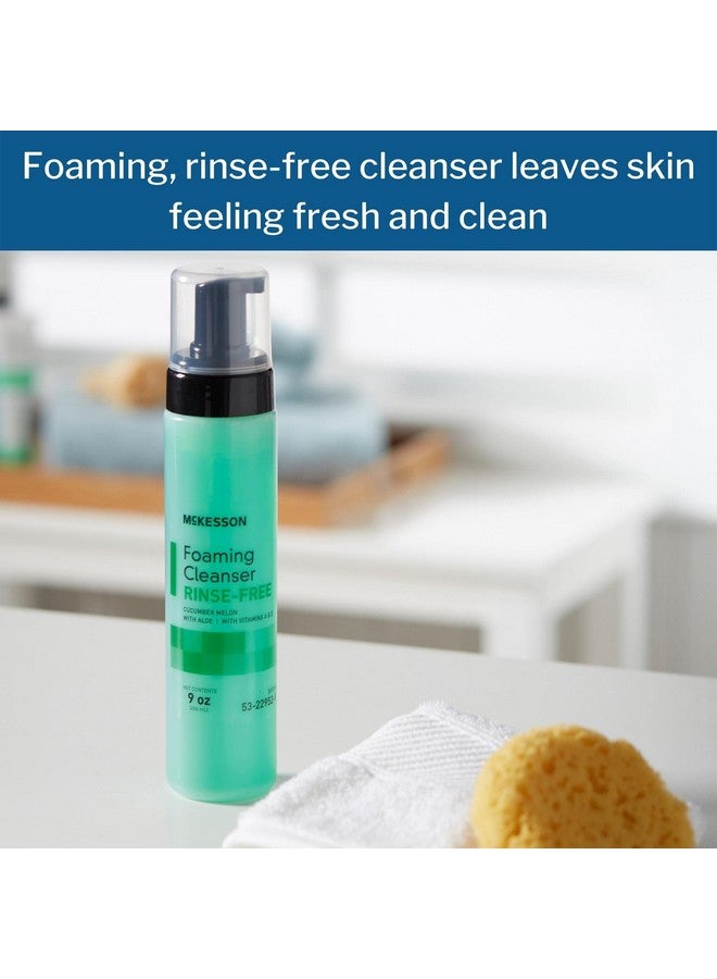 McKesson Foam Cleanser With Aloe Rinsefree Vitamin A And E Cucumber Melon Scented 9 Oz 1 Count - Image 2