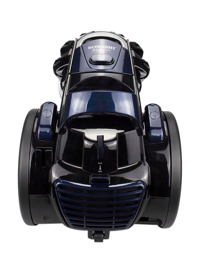 SONASHI 3L Multi-Cyclone Bagless Vacuum Cleaner | 2000W, Best Performance on Carpet, Upholstery & Floors | Powerful Suction, Speed Control & Low Noise | 5M Cable Length | Strong Power for Home & Office Use | SVC-9028C Black/Blue/Grey 3 L 2000 W SVC-9028C Black/Blue/Grey - Image 4