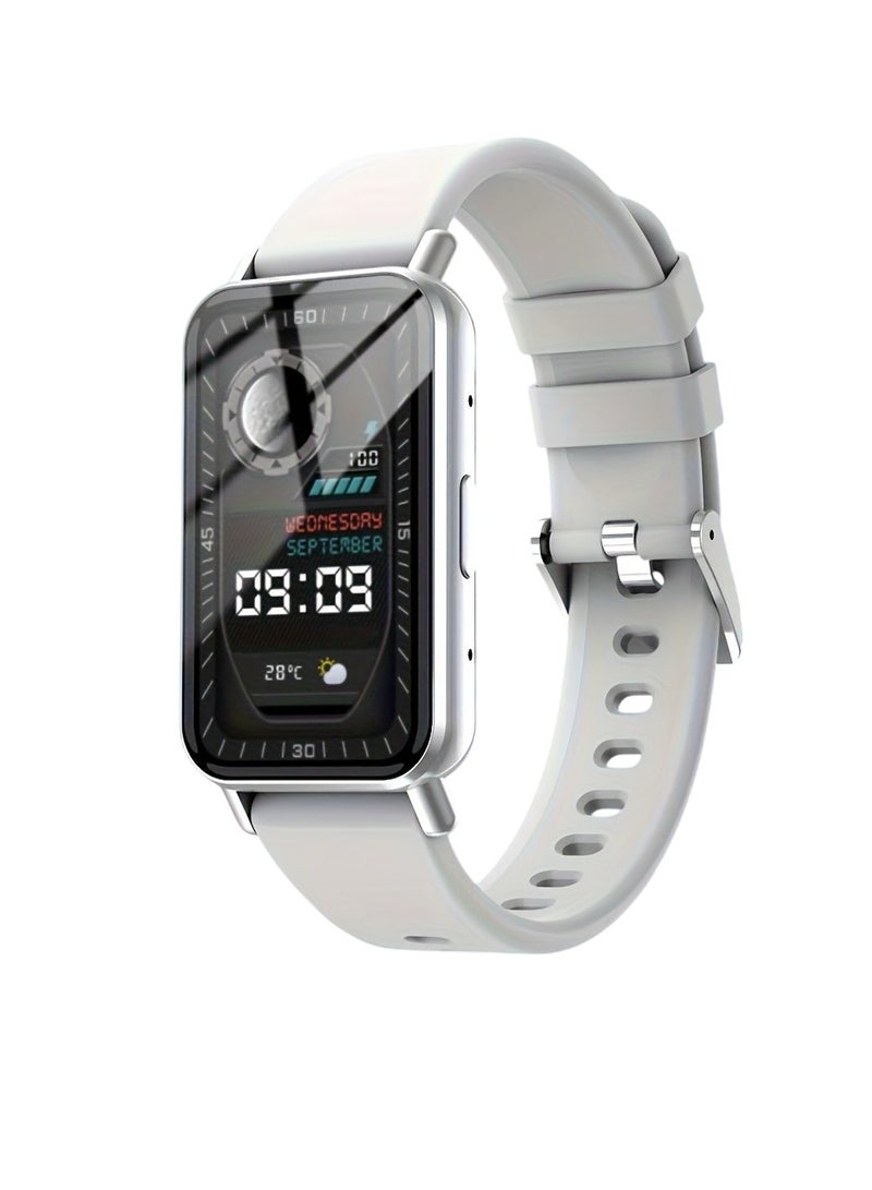 Z165 Smart Bracelet, Waterproof Comfortable Outdoor Sports Smart Watch, Lightweight And Durable Smart Activity Tracker Watch For Men And Women, (1pc, Silver) - Image 1