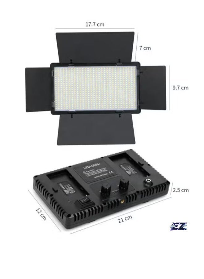 ELTRAZONE Rechargeable Pro LED 600 Photography Light – Adjustable Color Temperature for Photo Shoot, Video Making, YouTube Vlogs, TikTok & Insta Reels – Professional Wedding Photography LED Studio Light with Stand & Camera Mount - Image 2