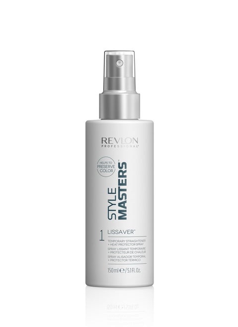 Temporary straightener & heat protector spray Double Or Nothing Lissaver