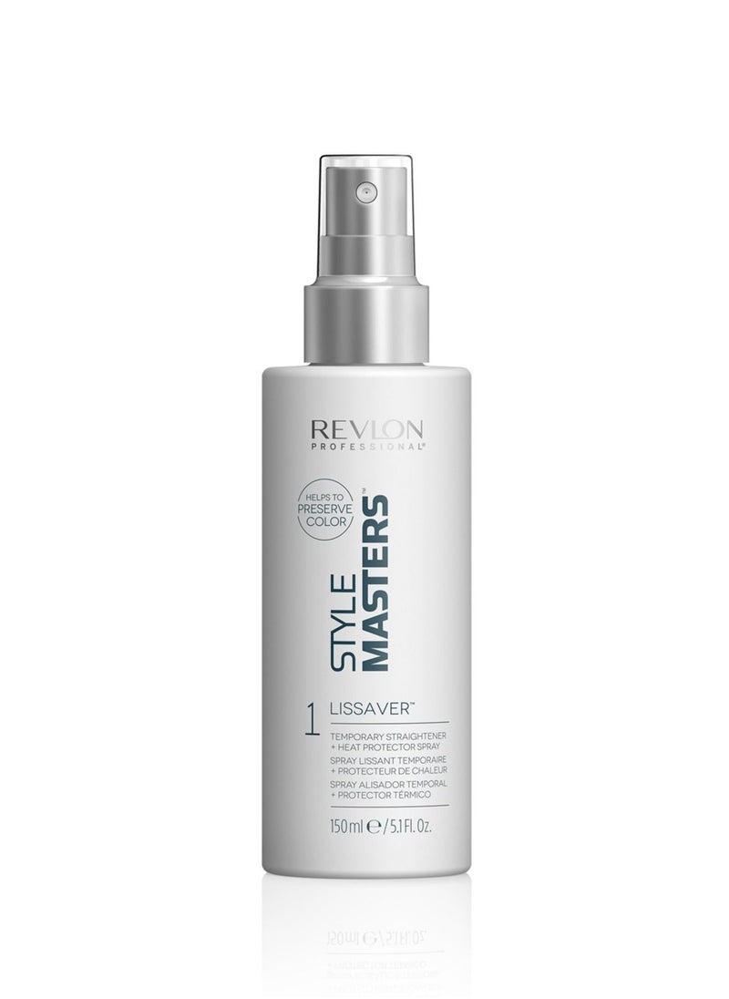 Temporary straightener & heat protector spray Double Or Nothing Lissaver