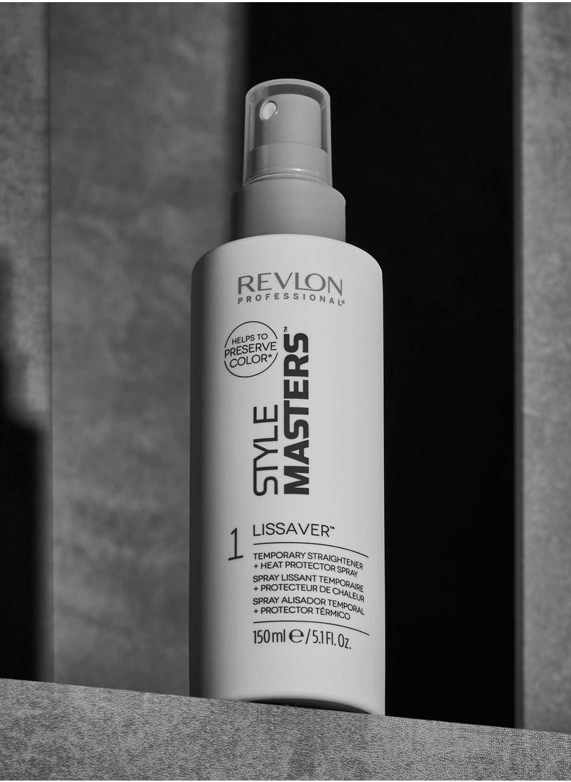 Temporary straightener & heat protector spray Double Or Nothing Lissaver