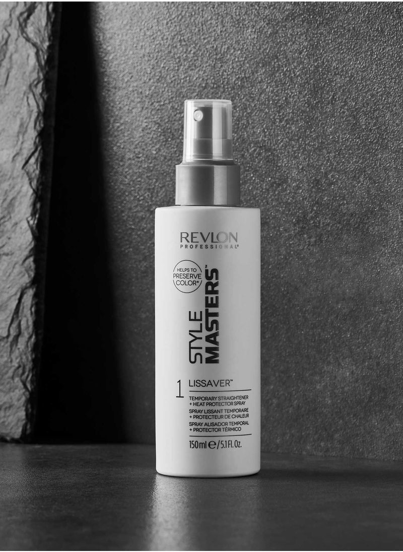 Temporary straightener & heat protector spray Double Or Nothing Lissaver