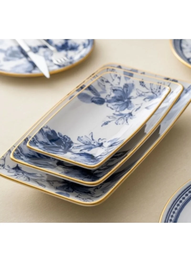 أكار HCA6715 Freesia Boat Plate 3 Piece