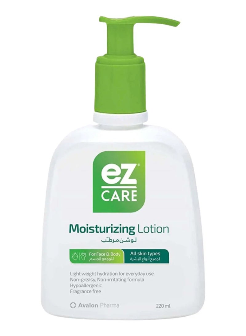 ez CARE Ez Care Moisturizing Lotion, Moisturiser For Face & Body 220ml