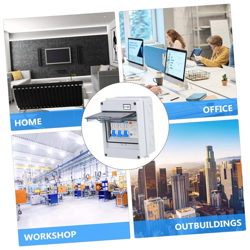 Way Electric Leakage Circuit Breaker Bp Dc Miniature for Home Protection - Image 4