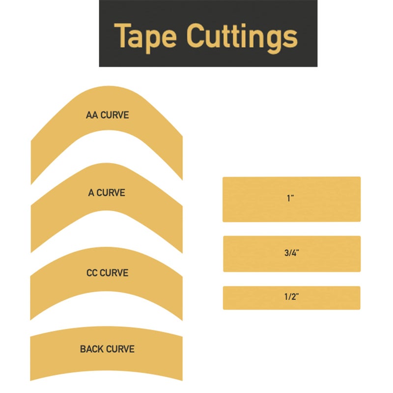 Sunshine Tape شريط الشمس 72 شريط | صنع في الولايات المتحدة الأمريكية | شريط شعر مزدوج الجوانب من 3M 1522 | شريط شعر CC Curve | شفاف، مقاوم للماء، تثبيت موثوق يومي - Image 4