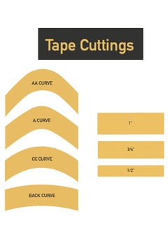 Sunshine Tape 72 Strips | Made in USA | Premium 3M 1522 Double Sided Wig and Toupee Contour Tape | CC Curve Hair Tape Hair Strips | Transparent, Waterproof, Reliable Daily Hold  - Image 4