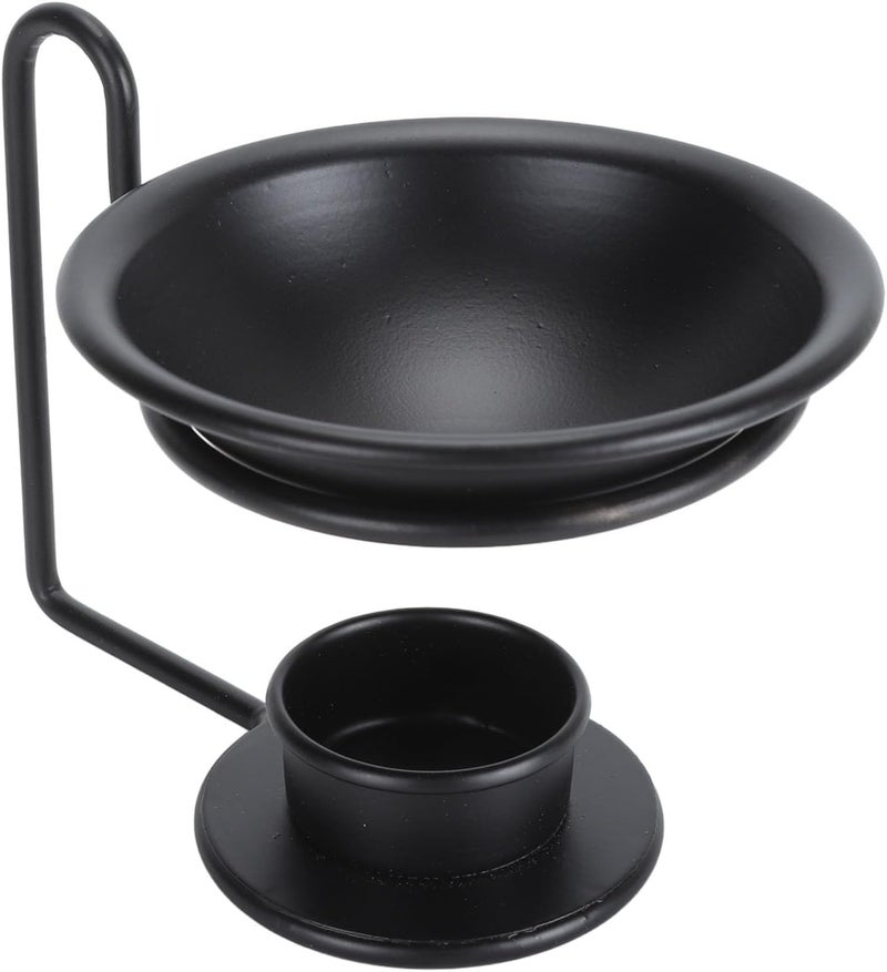Wax Warmer Iron Tealight Holder 100ml Capacity - Durable Decorative Essential Oil Diffuser for Living Room, Spa, Meditation and Yoga Relaxation (Arched) - Image 3