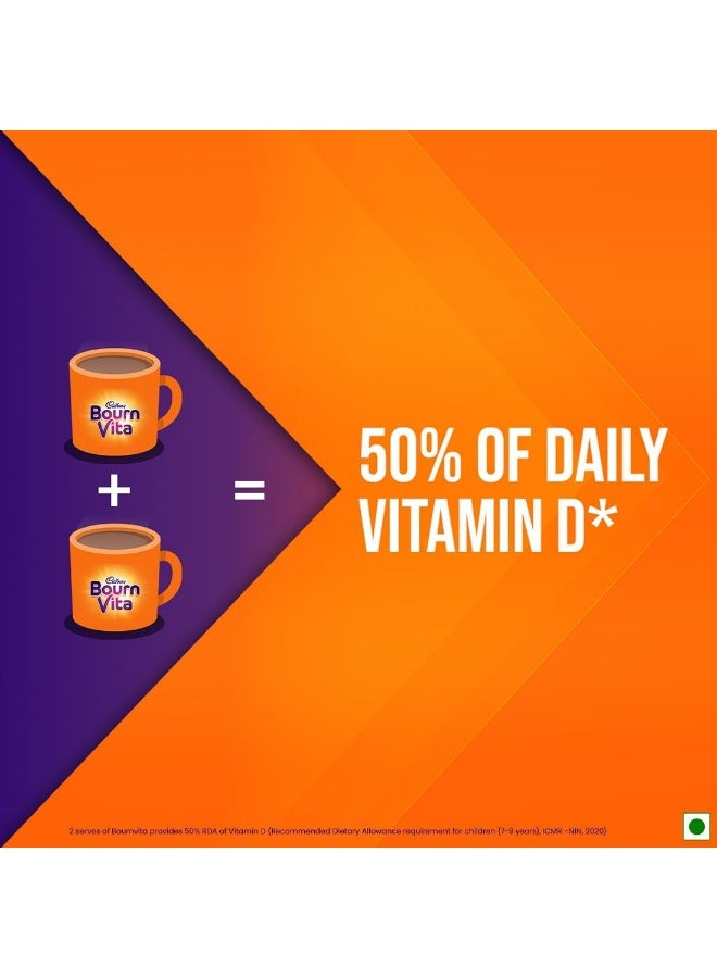 Cadbury Bournvita Cadbury Bournvita Health Drink, 500 Gm Jar- Pack of 2 - Image 3
