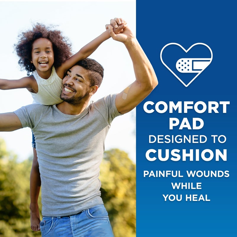 Band-Aid Brand Adhesive Bandage Family Variety Pack in Assorted Sizes Featuring Water Block Flex, Flexible Fabric, Skin-Flex, Tough Strips & Pixar Character Bandages, 110 ct - Image 5