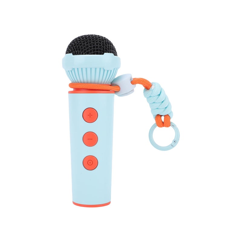 Orange Portable Karaoke Machine With 2 Wireless Microphones For Home Party Outdoor Camping Travel - Image 3