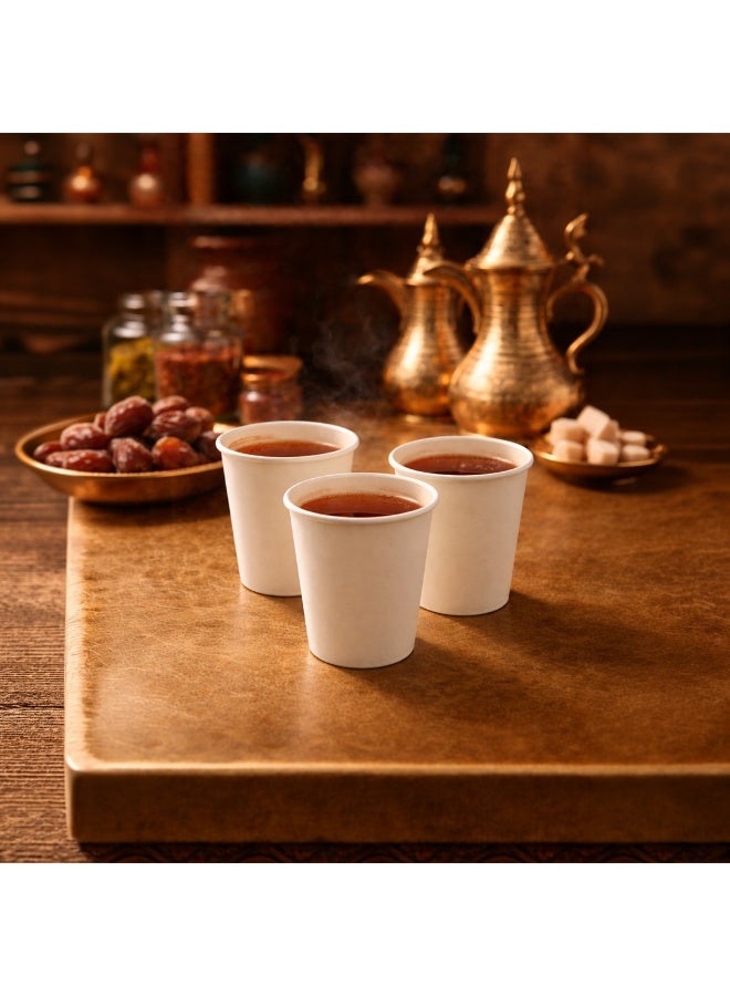 IDEAL PACK 2.5oz White Paper Cups[100 pcs]- Available in 2.5oz, 4oz, 6oz, 7oz, 8oz- - Image 1