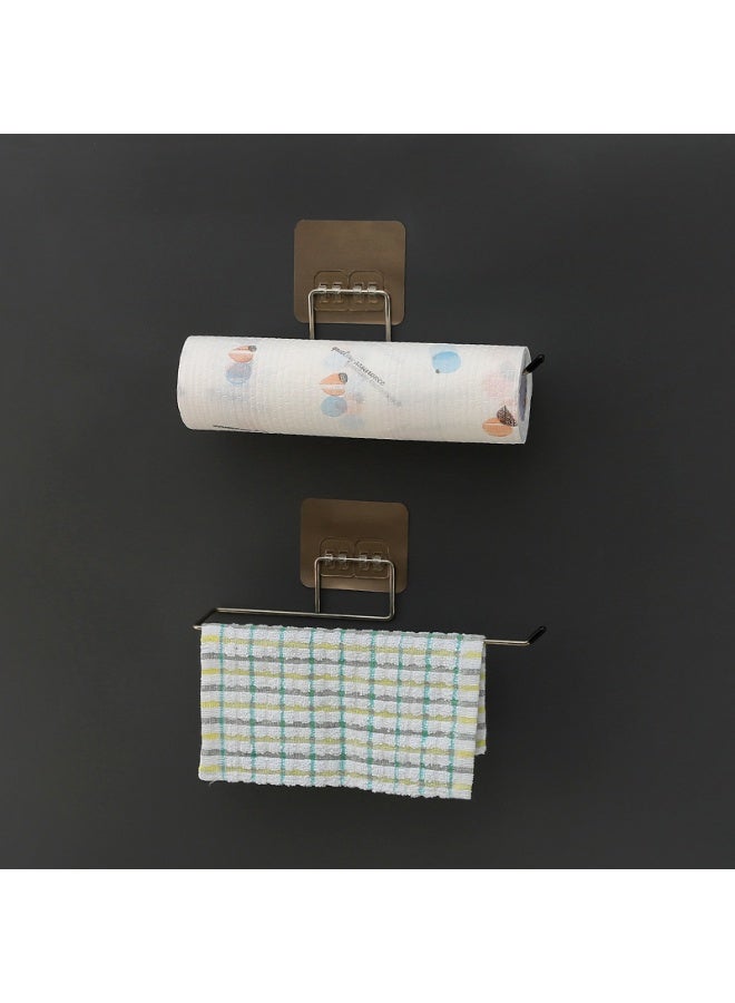 Non Perforated Bracket, Cloth Hanging Hook Rack, Towel Rack  - Image 5