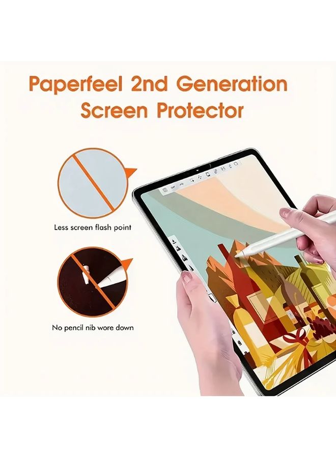 Anti Glare Matte Paper Film For iPad Pro 12 9 Inch 3 Pack Anti Fingerprint Touch Sensitive 4H Hardness Paper Like Finish - Image 5