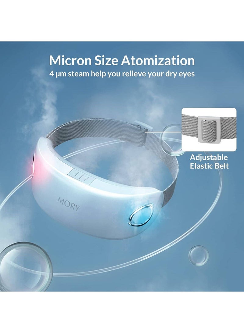 Eye Massager with Heat and Cooling for Migraines,Upgrade Heated Steam Eye Massager - Image 4