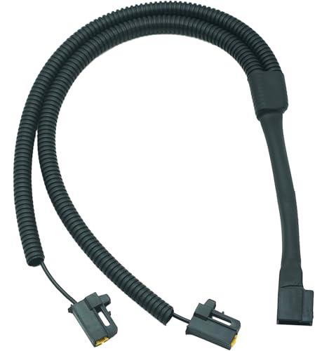 NEOGET 1-to-2 Horn Wiring Harness Kit for Toyota Corolla, RAV4 (LE/XLE), Tacoma (SR/SR5), Highlander (L/LE), Plug-n-Play Splitter Adapter for Single-to-Dual Tone Horn Upgrade (Toyota) - Image 1
