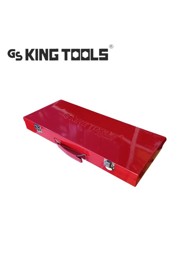 كينج تولز طقم عدد يدوية سداسي 24 قطعة قصير 1/2 بوصة للاستخدام الشخصي والصيانة والسيارات - Image 2