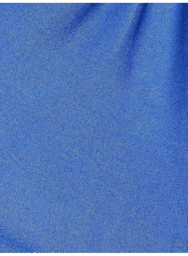 ELTRAZONE Soft Royal Blue Jersey Stretch Shailah Hijab – Chic Muslim Islamic Arab Scarf  - Image 4
