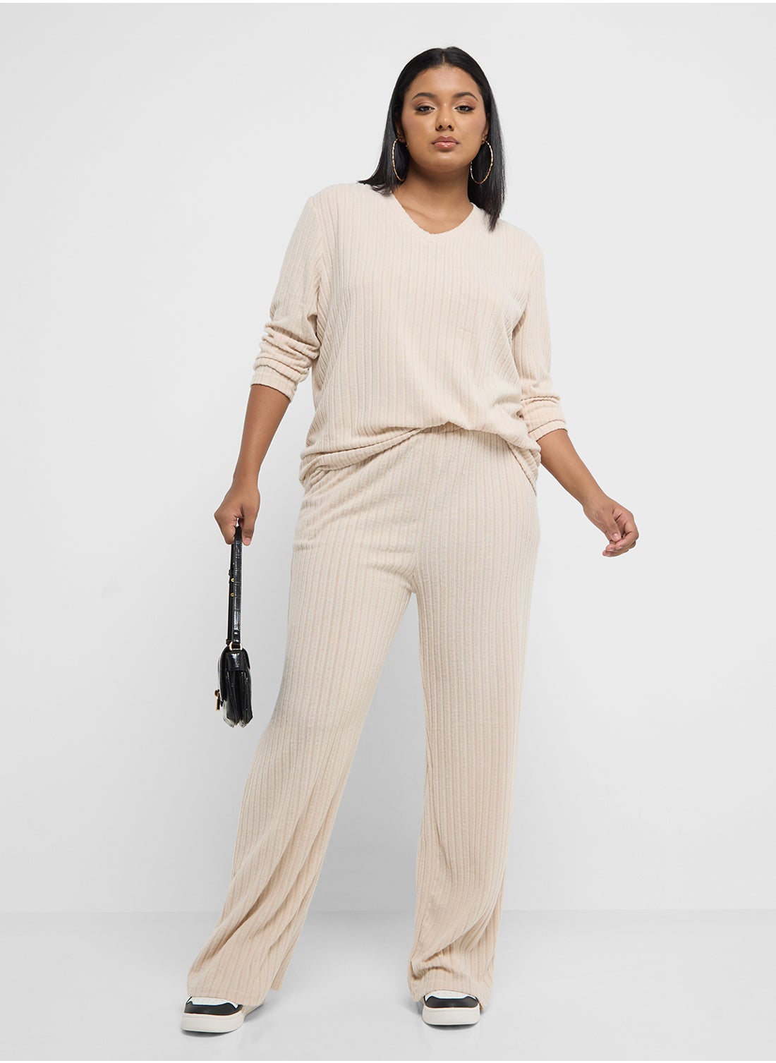 Ribbed Knitted Top & Pant Lounge Set - https://f.nooncdn.com/p/pzsku/Z05C1263B95D49DAA81D6Z/45/_/1731328249/97a96352-932a-449e-8046-4d40a656188f.jpg?format=jpg&width=original