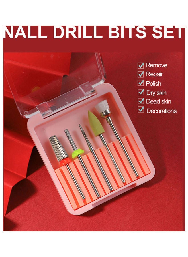 نيبمينينت طقم لقم مثقاب أظافر من 5 قطع متعدد الألوان - Image 3
