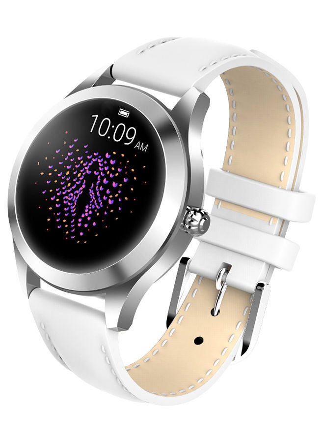 NIBEMINENT Heart Rate Monitoring Smartwatch White - Image 1