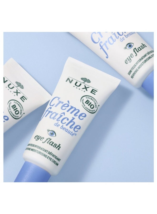Nuxe Crème Fraîche de Beauté Eye Flash Organic Eye Care15 ml - Image 4