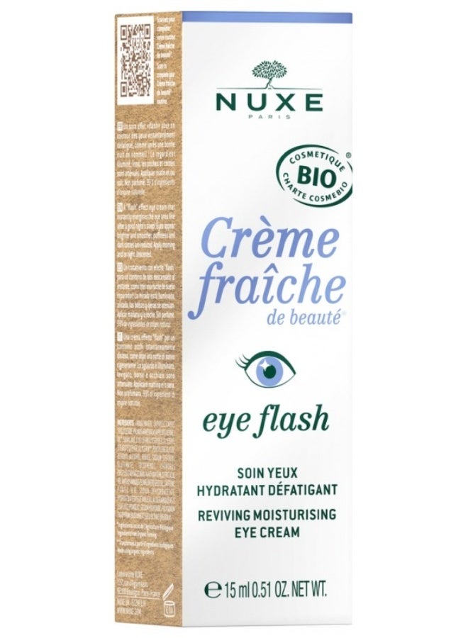Nuxe Crème Fraîche de Beauté Eye Flash Organic Eye Care15 ml - Image 5