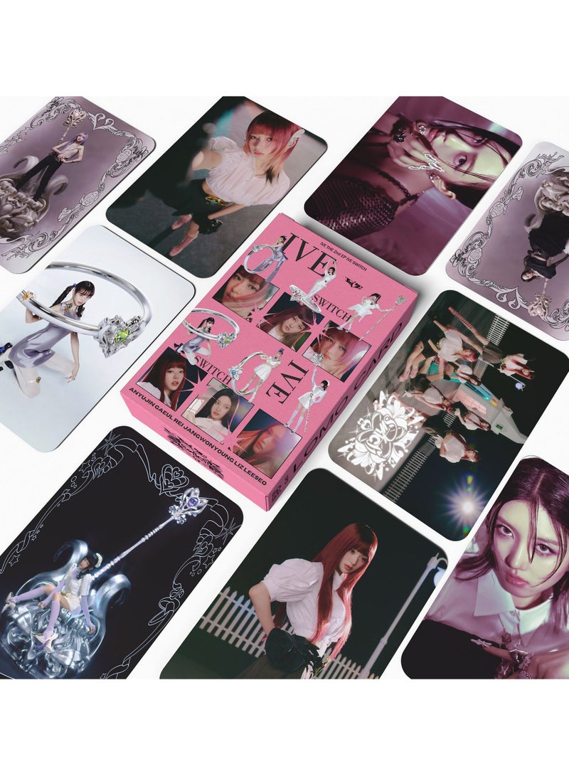 NIBEMINENT 55 Pcs Kpop IVE SWITCH Lomo Cards Card For Fans Collection Gifts - Image 2
