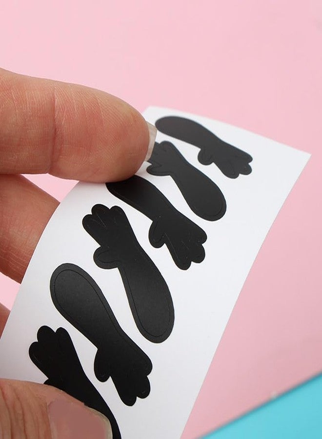 Ximimark 4 pcs Funny Vinyl Sticker Decal Cute Wall Art, Hand Socket Decals, Humorous and Funny Decals, Home Decoration - Image 5